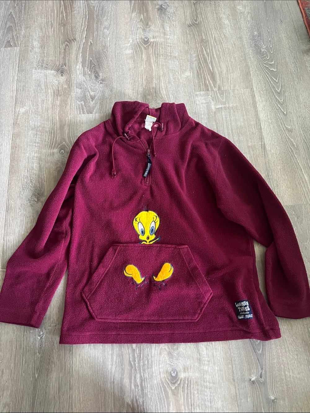 Vintage Y2K Tweety Pullover Hoodie